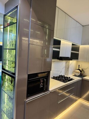 Kitchen in 3 BHK Apartment at Nirala Estate II, Tech Zone 4 Greater Noida – for Sale