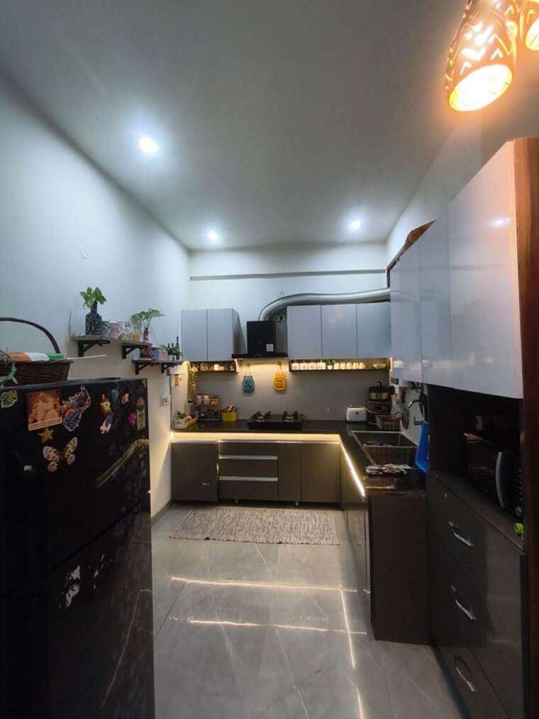 Kitchen, ambala highway 3 Bedroom 150 Sq.Yd. Builder Floor In Ambala Highway Zirakpur 10603276