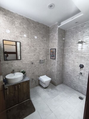 Bathroom in 3 BHK Builder Floor at Ambala Highway – for Sale