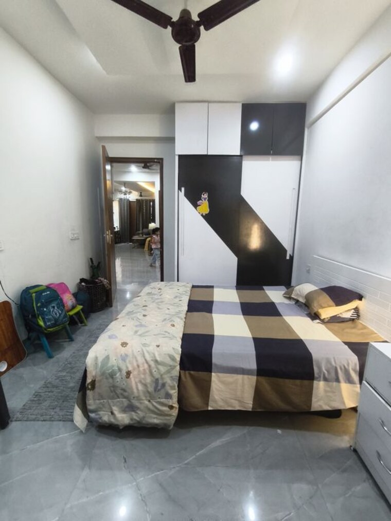 Bedroom, ambala highway 3 Bedroom 150 Sq.Yd. Builder Floor In Ambala Highway Zirakpur 10603276