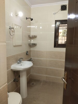 Bathroom in 3 BHK Builder Floor at Sarita Vihar – for Rent