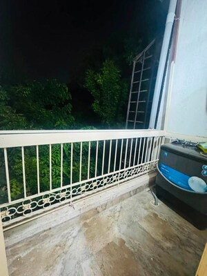 Balcony in 1 RK Builder Floor at East Of Kailash – for Rent