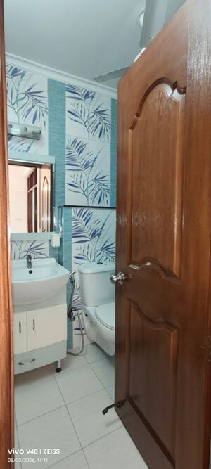 Bathroom in 3 BHK Builder Floor at Defence Colony – for Rent