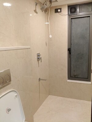 Bathroom in 3 BHK Apartment at Mahavir Nagar – for Rent
