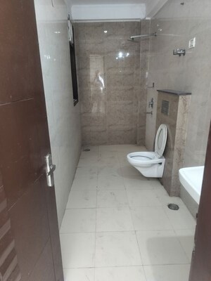 Bathroom in 3 BHK Builder Floor at Chattarpur – for Rent