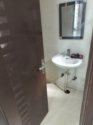 Bathroom in 3 BHK Builder Floor at Chattarpur – for Rent