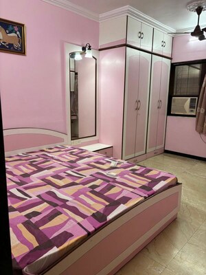 Bedroom in 2 BHK Apartment at Bhairav Darshan, Parel – for Rent