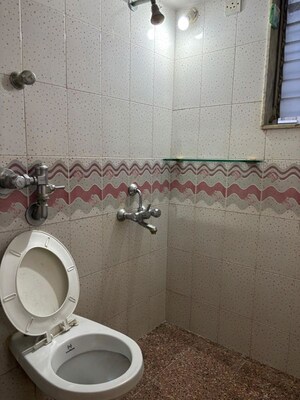 Bathroom in 2 BHK Apartment at Bhairav Darshan, Parel – for Rent