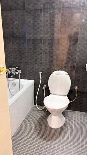Bathroom in 2.5 BHK Apartment at Prestige St Johns Woods, Koramangala – for Rent