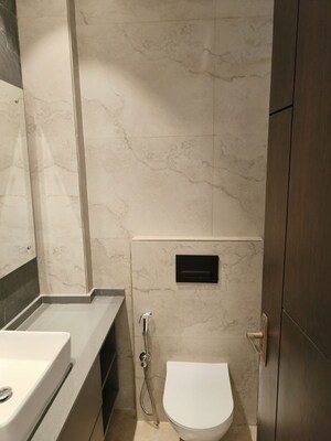 Bathroom in 3 BHK Builder Floor at Chittaranjan Park – for Rent
