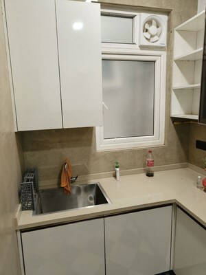 Kitchen in 3 BHK Builder Floor at Chittaranjan Park – for Rent
