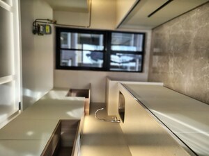 Kitchen in 3 BHK Apartment at L Nagpal Neelganga, Bandra West – for Sale