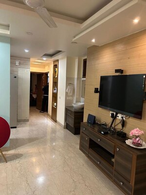 Living Room in 3 BHK Builder Floor at Greater Kailash ii – for Rent