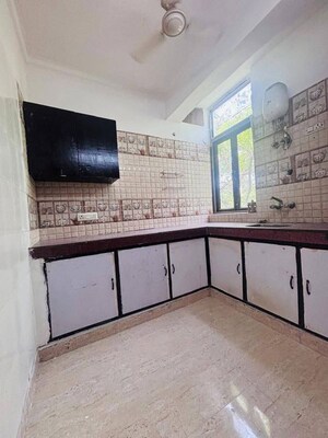 Kitchen in 1 BHK Builder Floor at Kailash Colony – for Rent