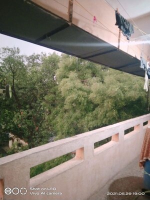 Balcony in 2 BHK Apartment at Giriraj Housing Society , Chinchwad – for Rent