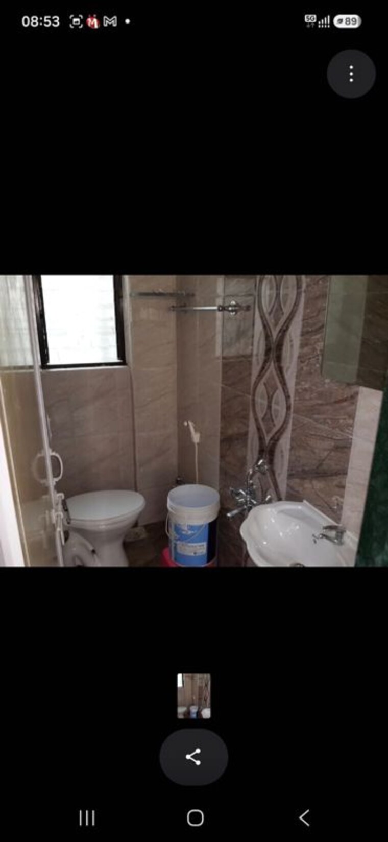 Bathroom, nigdi 1 Bedroom 600 Sq.Ft. Apartment In Nigdi Pune 10603369
