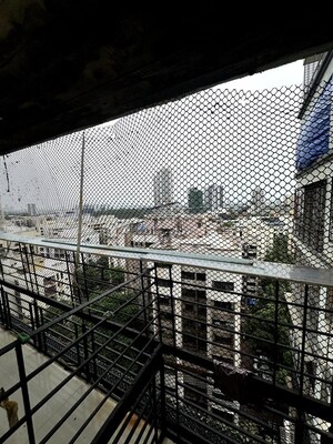 Balcony in 2 BHK Apartment at Shiv Darshan Tower Malad West, Malad West – for Rent