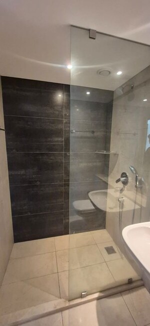 Bathroom in 4 BHK Apartment at Panchshil Towers, Kharadi – for Rent