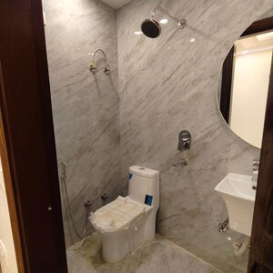 Bathroom in 3 BHK Builder Floor at Nawada – for Rent