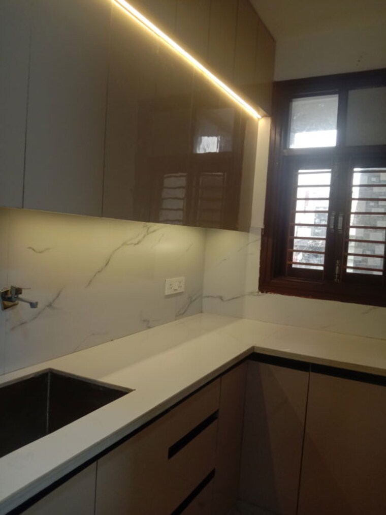Kitchen, mohan garden 1 Bedroom 360 Sq.Ft. Builder Floor In Mohan Garden Delhi 10603392