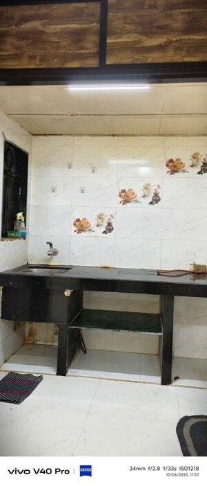 Kitchen in Studio Apartment at Old Mhada Complex, Malad West – for Sale