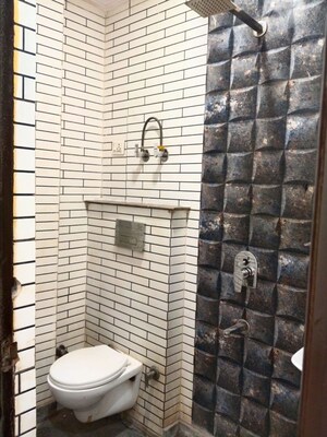 Bathroom in 3 BHK Builder Floor at Nawada – for Rent