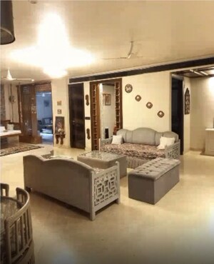 Living Room in 4 BHK Builder Floor at South City 2 – for Sale