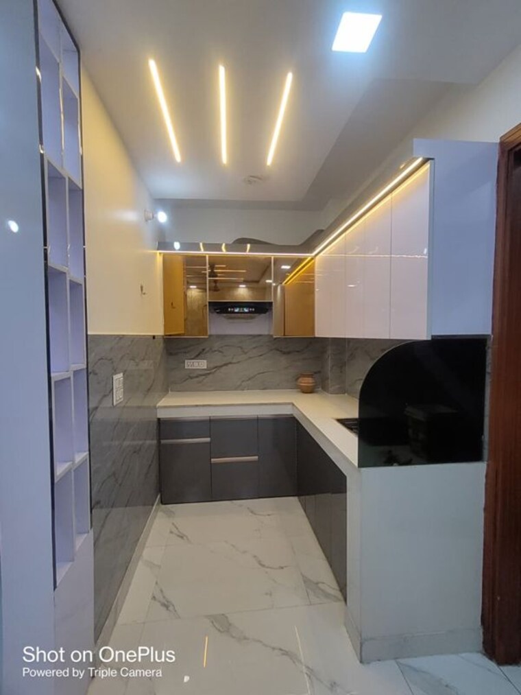 Kitchen, nawada 3 Bedroom 90 Sq.Yd. Builder Floor In Nawada Delhi 10603424
