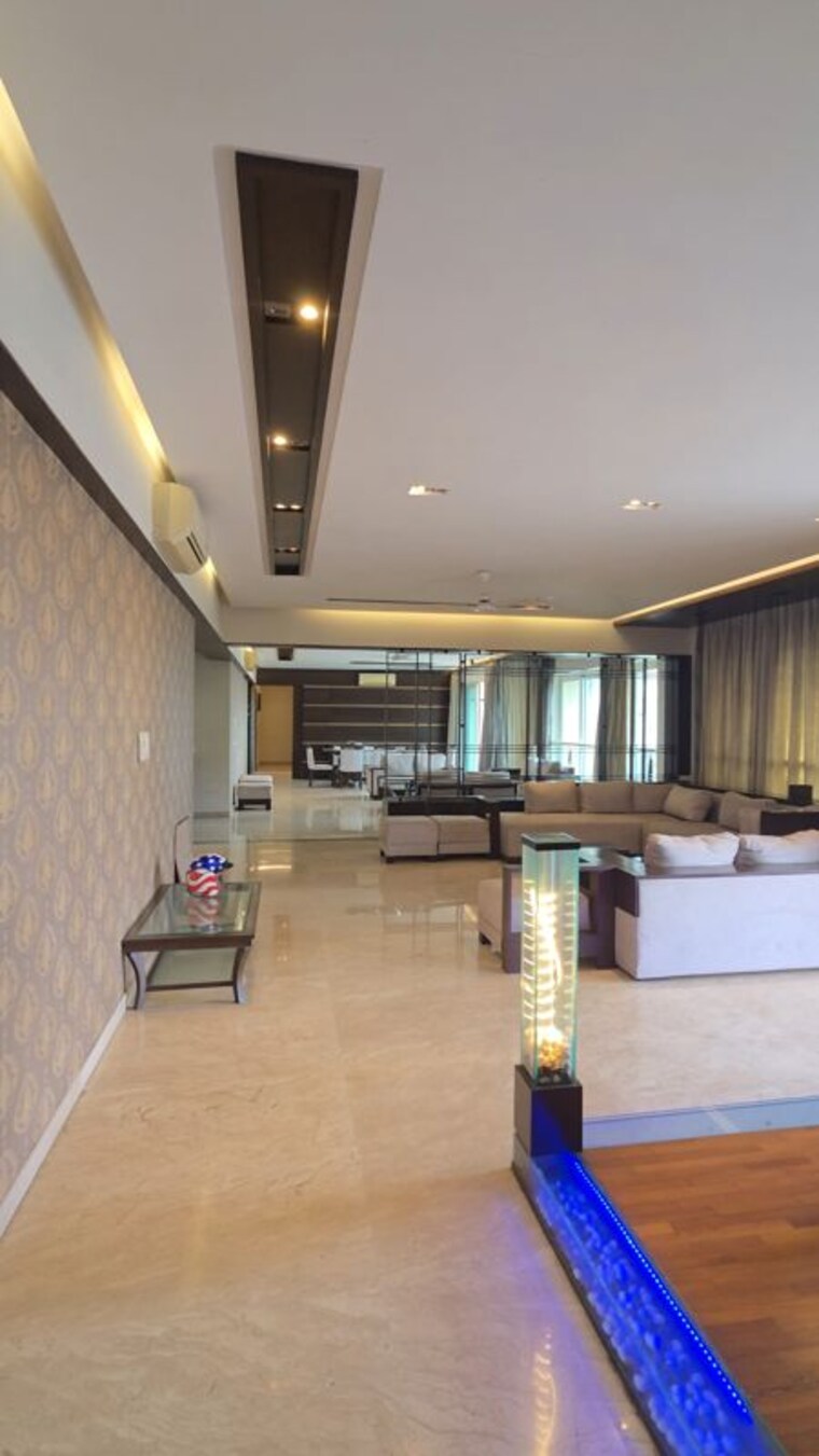 Living Room, hiranandani-meadows 5 Bedroom 5000 Sq.Ft. Penthouse In Manpada Thane 10603414