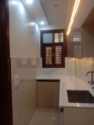 Kitchen in 2 BHK Builder Floor at Mohan Garden – for Sale
