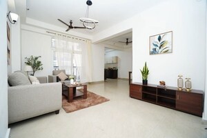 Living Room in 3 BHK Apartment at Amrapali Zodiac, Sector 120 – for Sale