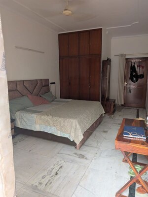 Bedroom in 3 BHK Builder Floor at Greater Kailash – for Rent