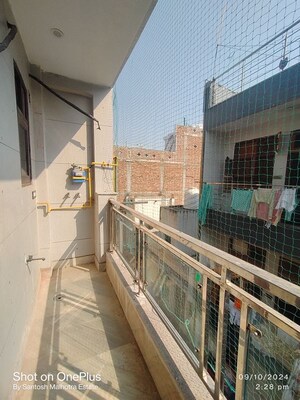 Balcony in 2 BHK Builder Floor at Dwarka Mor – for Rent