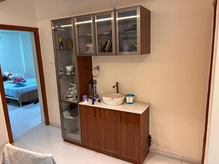 Living Room, terminus-two-west 3 Bedroom 1750 Sq.Ft. Apartment In Nanakramguda Hyderabad 10603468