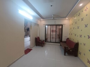 Living Room in 1 BHK Apartment at Prithvi Regency, Tembhode – for Sale