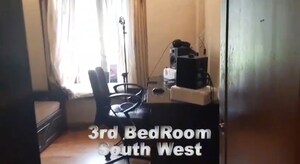Living Room in 3 BHK Apartment at Om Shanaaz Apartments, Andheri West – for Rent