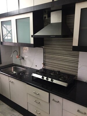 Kitchen in 2 BHK Apartment at Dheeraj Solitaire, Malad West – for Rent