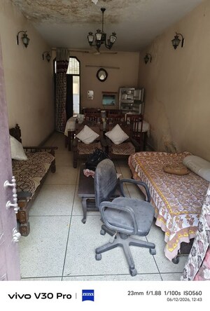Living Room in 4 BHK Builder Floor at Ramesh Nagar – for Sale