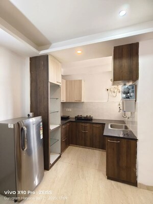 Kitchen in 1 BHK Builder Floor at Sector 42 – for Rent