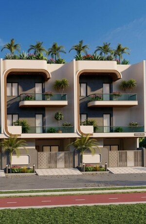4 BHK Villa – Exterior View View at Ajmer Road - for Sale