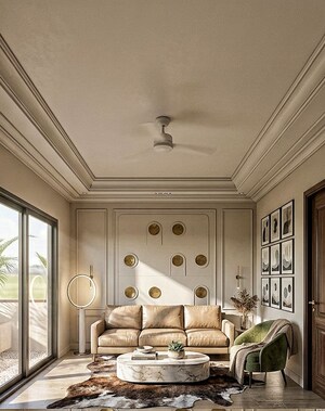 Living Room in 4 BHK Villa at Ajmer Road – for Sale