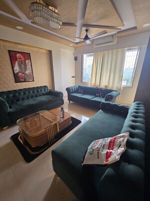 Living Room in 2 BHK Apartment at Godrej The Trees, Vikhroli East – for Rent