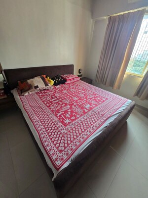 Bedroom in 2 BHK Apartment at Godrej The Trees, Vikhroli East – for Rent