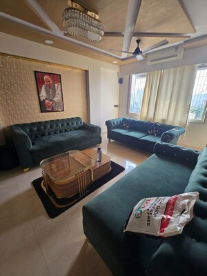 Living Room in 2 BHK Apartment at Godrej The Trees, Vikhroli East – for Rent