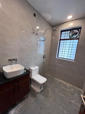 Bathroom in 3 BHK Builder Floor at Sector 9a – for Rent