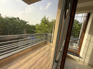 Balcony in 3 BHK Builder Floor at Sector 45 – for Rent