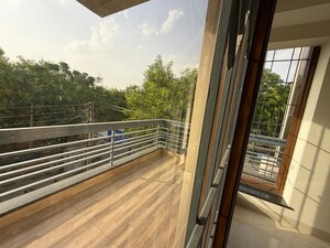 Balcony in 3 BHK Builder Floor at Sector 45 – for Rent