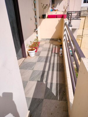 Balcony in 3 BHK Builder Floor at Sector 45 – for Rent