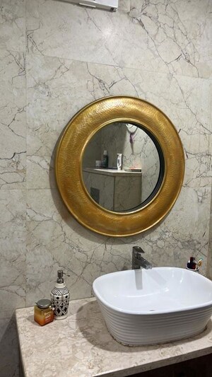 Bathroom in 3 BHK Builder Floor at Vipul World Floors, Sector 48 – for Rent