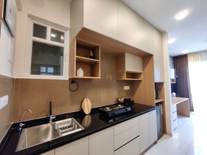 Kitchen in Studio Apartment at Godrej Royale Woods, Devanahalli – for Rent